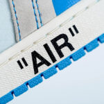 Giày AIR JORDAN 1 OFF-WHITE BLUE “UNC” UNIVERSITY BLUE Like Auth 9