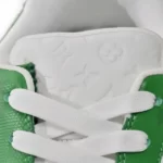 Giày Louis Vuitton x Nike Air Force 1 White Green Like Auth (12)
