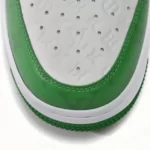 Giày Louis Vuitton x Nike Air Force 1 White Green Like Auth (14)
