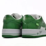 Giày Louis Vuitton x Nike Air Force 1 White Green Like Auth (16)
