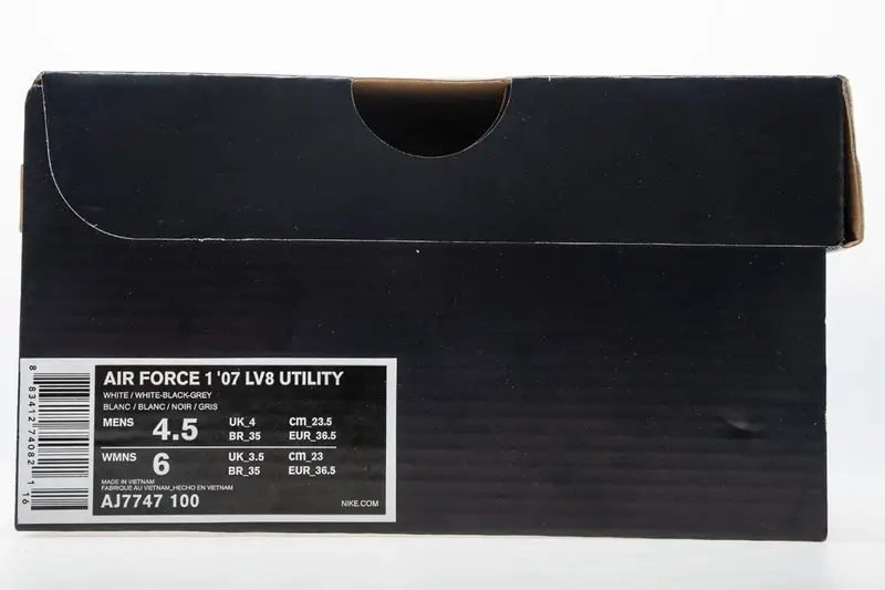 Giày Nike Air Force 1 Low Utility White Black Like Auth 1 Giày Nike Air Force 1 Low Utility White Black Like Auth (1)