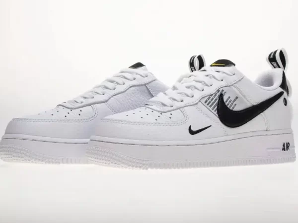 Giày Nike Air Force 1 Low Utility White Black Like Auth (2)