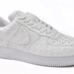 Giày Nike Air Force 1 x Louis Vuitton Triple White Like Auth (14)