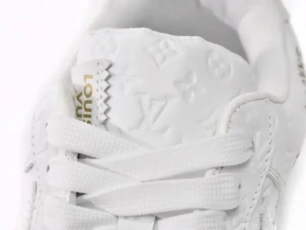 Giày Nike Air Force 1 x Louis Vuitton Triple White Like Auth (17)