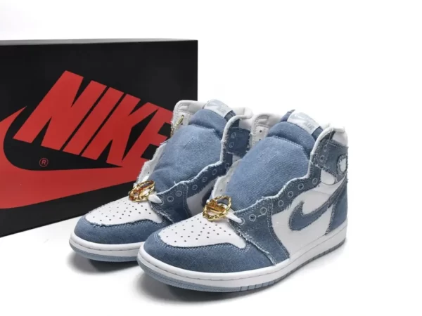 Giày Nike Air Jordan 1 High Denim Like Auth 2