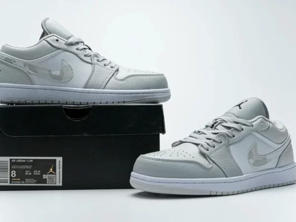 Giày Nike Air Jordan 1 Low White Camo 5