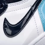 Giày Nike Air Jordan 1 Retro High UNC Patent Like Auth (5)