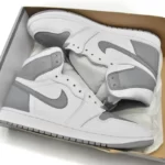 Giày Nike Air Jordan 1 Retro High White Stealth Like Auth 1