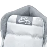 Giày Nike Air Jordan 1 Retro High White Stealth Like Auth 13