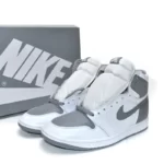 Giày Nike Air Jordan 1 Retro High White Stealth Like Auth 2