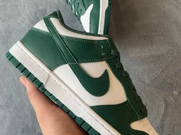 Giày Nike Dunk Low Michigan State Like Auth (10)