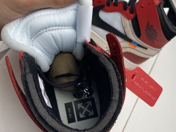 OFF-WHITE x AIR JORDAN 1 CHICAGO Like Auth 10