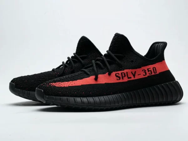 Giày Adidas Yeezy Boost 350 V2 Core Black Red Like Auth (1)