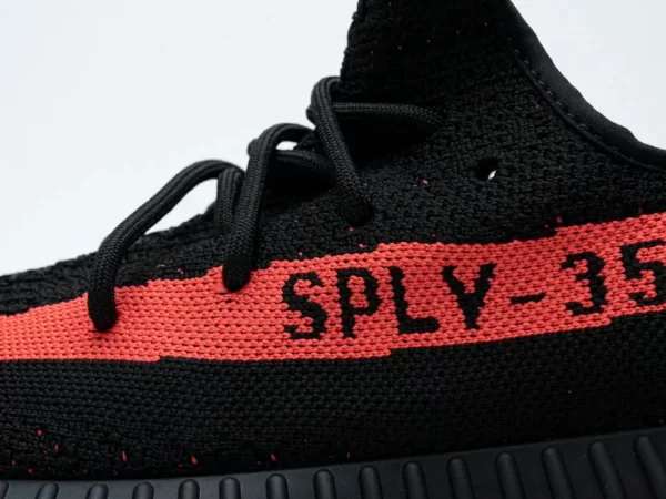Giày Adidas Yeezy Boost 350 V2 Core Black Red Like Auth (11)