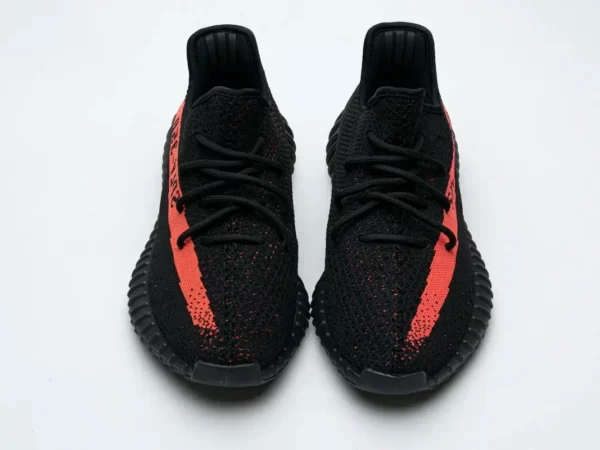 Giày Adidas Yeezy Boost 350 V2 Core Black Red Like Auth (3)