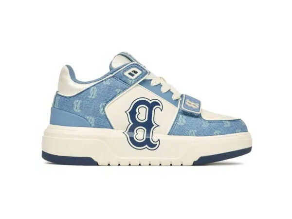 Giày MLB Chunky Liner Mid Denim Boston Red Sox D.Blue Like Auth