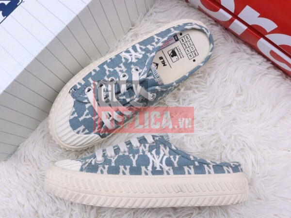 Giày MLB PlayBall Mule Mono Denim New York Yankees