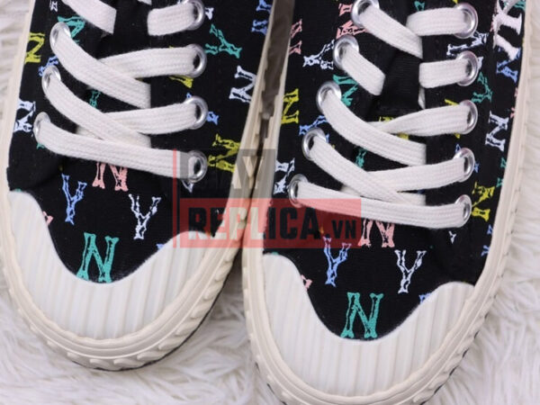 Giày MLB Playball Mule Monogram New York Yankees Black