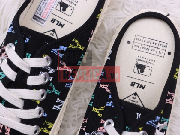 Giày MLB Playball Mule Monogram New York Yankees Black