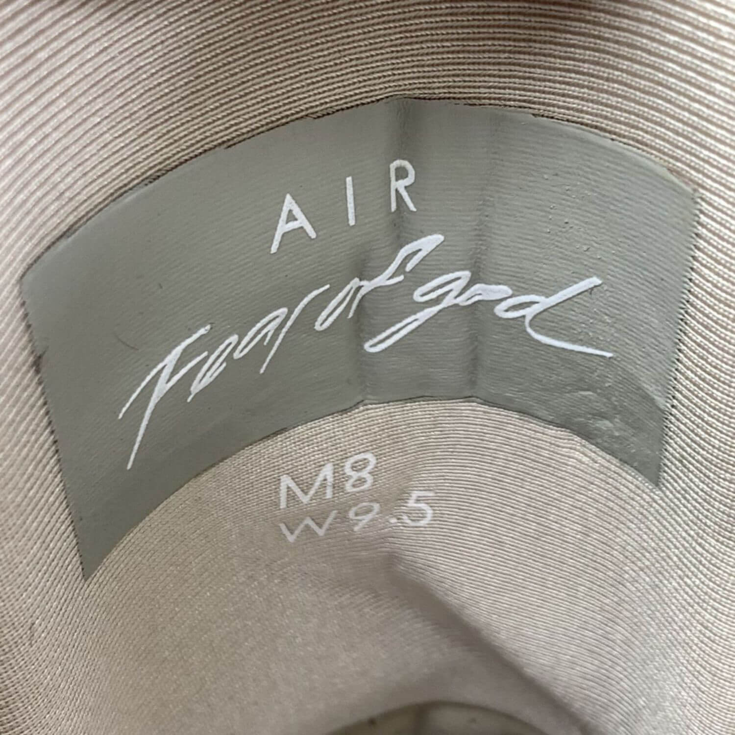 Giày Nike Air Fear of God 1 Light Bone Like Auth 6 Giày Nike Air Fear of God 1 Light Bone Like Auth (6)