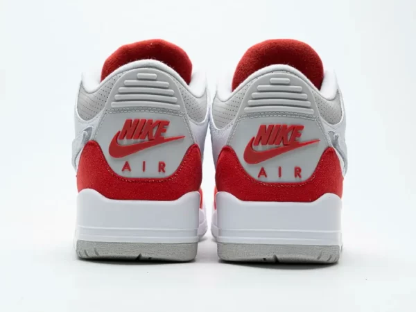 Giày Nike Air Jordan 3 Retro Tinker White University Red (5)