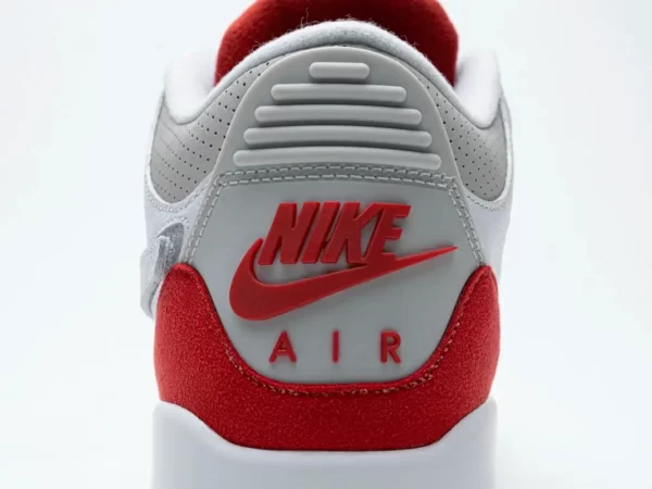 Giày Nike Air Jordan 3 Retro Tinker White University Red (9)