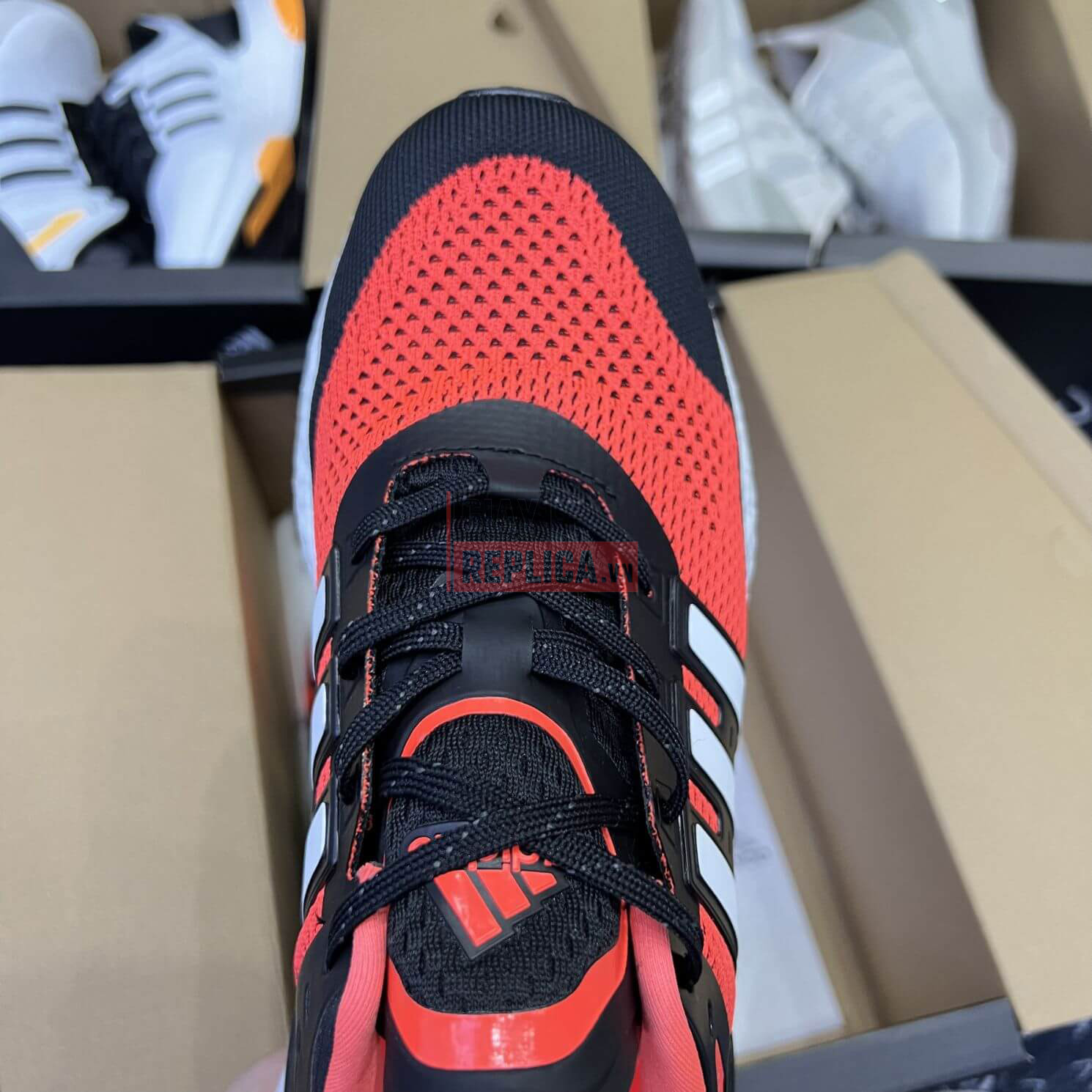 Giày Adidas EQT Plus Red Black White Like Auth 3 Giày Adidas EQT Plus Red Black White Like Auth