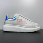 Giày Alexander McQueen Trắng Gót Multicolor Like Auth