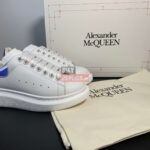 Giày Alexander McQueen Trắng Gót Multicolor Like Auth