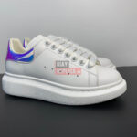 Giày Alexander McQueen Trắng Gót Multicolor Like Auth
