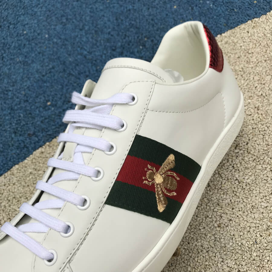 Giày Gucci Ace Bee Thêu Ong Like Auth