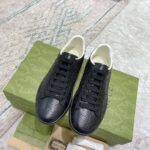 Giày Gucci Ace GG Embossed Sneaker Black Like Auth