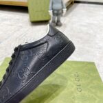 Giày Gucci Ace GG Embossed Sneaker Black Like Auth