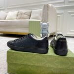 Giày Gucci Ace GG Embossed Sneaker Black Like Auth