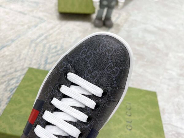 Giày Gucci Ace GG Supreme Black Like Auth