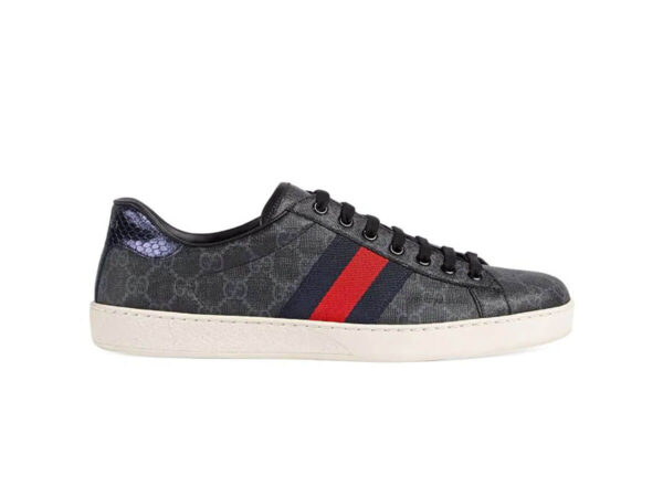 Giày Gucci Ace GG Supreme Black Like Auth