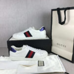 Giày Gucci Ace White Blue Red Like Auth