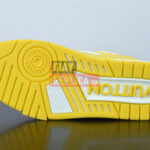 Giày Louis Vuitton Lv Trainer Monogram Yellow Like Auth
