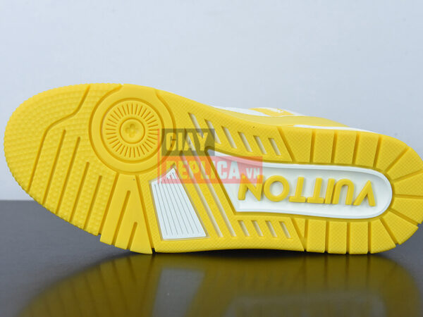 Giày Louis Vuitton Lv Trainer Monogram Yellow Like Auth
