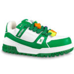 Giày Louis Vuitton Trainer Maxi Green Like Auth