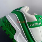 Giày Louis Vuitton Trainer Maxi Green Like Auth