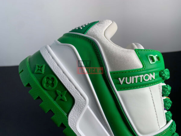 Giày Louis Vuitton Trainer Maxi Green Like Auth