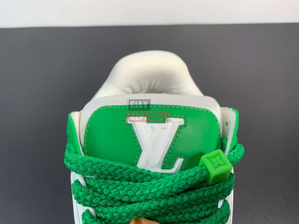 Giày Louis Vuitton Trainer Maxi Green Like Auth