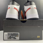 Giày Nike Air Jordan 1 Mid Black Chile Red White Like Auth
