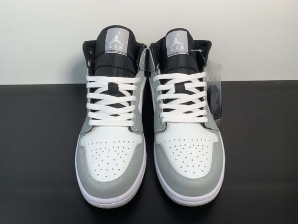 Giày Nike Air Jordan 1 Mid Light Smoke Grey Anthracite