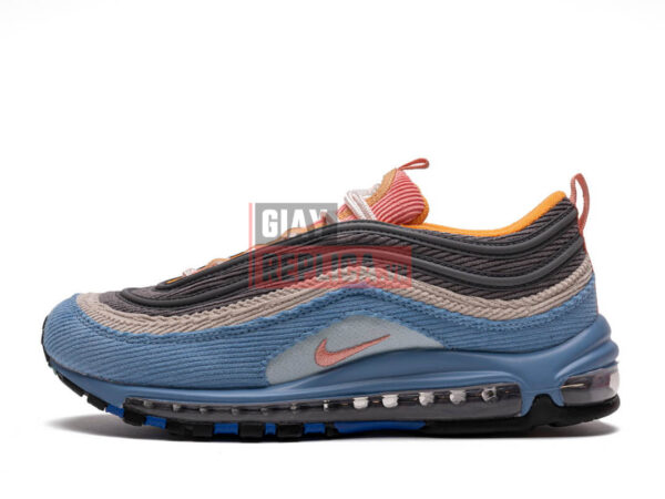 Giày Nike Air Max 97 Corduroy Light Blue Like Auth