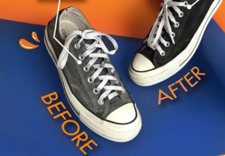 Giày Converse bị phai màu, cách khắc phục đơn giản ngay tại nhà 5 Sơn giày Converse bạc màu