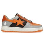 Giày A Bathing Ape Bape Sta Low Grey Orange