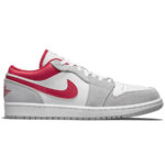 Giày Air Jordan 1 Low SE ‘Light Smoke Grey Gym Red’ Like Auth