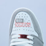 Giày Air Jordan 1 Low SE ‘Light Smoke Grey Gym Red’ Like Auth